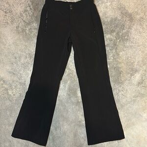 Snozu - Black Performance Fleece Lined Snow Pants - Size Small